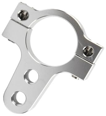 DENGG Lenkstabilisierung Dämpfer Motorrad Fahrrad 27mm Aluminium Lenkungsdämpfer Gabel Rahmen Montage Klemme Halterung Fuß Fixer Modifikation