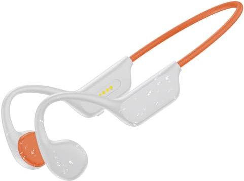 Bone Conduction Swimming Headphones,Wireless IPX8 Waterproof Open-Ear Headphone/Earphones, 32G MP3 Player Underwater Headset/Earbuds, Sport, Swimming, Diving