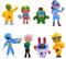 OPVXZAD 8 Stück Wilderness Minifiguren zum Sammeln,Action Figures Collectible Figures Spielzeugfigur Mehrpersonenkampf Figur Ornaments Modell Spielzeug für Desktop-Dekoration