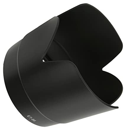 Et-86 Lens Hood,Tbest 86Mm Lens Hood,Et‑86 Black Plastic Lens Hood Foref 70‑200Mm F2.8 Is Cameras