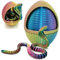 3D Gedrucktes Schlangenei, Bewegliche Schlange Fidget Toy, 3D-Gedruckte Schlange mit Ei, 3D-Schlange mit Ei, 3D-Gedrucktes Drachenei, Flexible Schlangen Und Ei Spielzeug Für Kinder