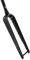 Bici da Strada Gravel 700C Forcelle rigide Tubo Conico da 1-1/2 Forcella per Bici da ciclocross in Fibra di Carbonio Forcella per Bici con Freno a Disco Forcelle Anteriori Perno Passante da 12×100mm