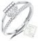 HEEYA Anxiety Ring Schmetterling für Damen Silber 925 Angstring mit 5A Zirkonia Offen Verstellbar Anti Stress Ring mit Perlen Spinner Fidget Ringe Frauen Hypoallergen Stimmungsring gegen Stress