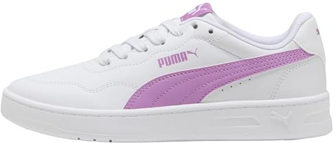 PUMA Court Lally JR Sneaker, Weiß-Malvenfarben POP, 6 UK