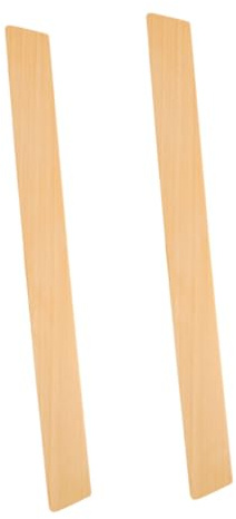 SOLUSTRE 2 Stück Türrampe aus Massivem Holz für Rollstühle und Saugroboter Verhindert Kratzer und Minimiert Aufprall für Teppichkanten im Büro
