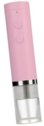 LOVIVER Casse-Noix Électrique Rechargeable, Décortiqueur de Noix, Ouvre-Noix portable, Ustensile de Cuisine Polyvalent, Coque Anti-Éclaboussures, Casse-Noix pour Noix de Pécan et Pignons de Pin, Rose