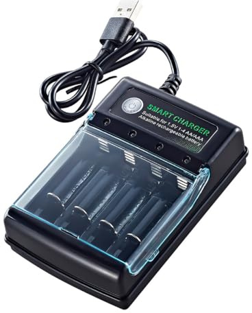Boîte De Chargement De Piles Alcalines 1,5 V, Boîte De Chargement avec Solution Réutilisable De Recyclage Efficace (1.5V)