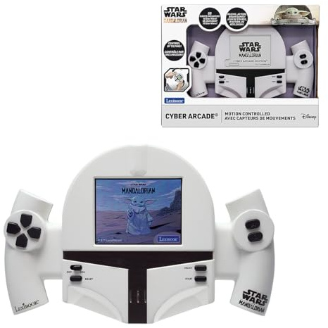 Lexibook, Star Wars Console Cyber Arcade Motion, JL3180SWLXB | 50 jeux, 10 Star Wars jeux, Contrôle gestuel, LCD couleur 2,8 pouces