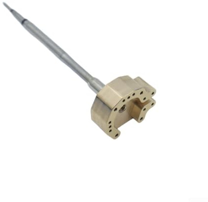 Evenoonest Punta de soldador para el desmontaje del joystick del controlador de juego, base hexagonal de estrella de metal para Xbox 360/PS5/herramientas de reparación de interruptores (para C245)