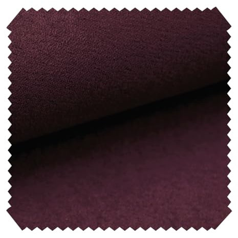 novely® Alpen Polsterstoff im Wildleder-Look | Bezugsstoff | Microfaser | Velours | Möbelstoff (53 Pflaume)