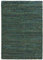 Mint Rugs Chic Teppich Hochflor Wohnzimmer-Teppich Weich Flauschig Langflor Shaggy Flokati Boho Streifen-Design Meliert für Kinderzimmer Schlafzimmer Küche Flur Grün 120x170 cm