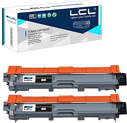 LCL Kompatibel Tonerkartusche TN-241 TN241 TN241BK (2 Schwarz) Ersatz für Brother DCP-9015CDW DCP-9017CDW DCP-9020CDW DCP-9022CDWHL-3140CW HL-3142CW HL-3150CDN HL-3150CDW HL-3152CDW HL-3170CDW