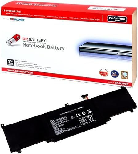 BattPit Batterie pour PC Portables ASUS 0B200-00930000 C31N1339 ZenBook UX303LA UX303LB UX303LN UX303UA UX303UB Transformer Book Flip TP300LA TP300LD TP300LJ - [4420mAh/50Wh]