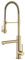 Kraus KPF-1603BG Artec Pro 2-Function Commercial Style Pre-Rinse Kitchen Faucet with Pull-Down Spring Spout and Pot Filler, Brushed Gold Finish, 24.75 Inch