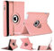 World biz Étui rotatif pour iPad Mini 4 Mini 5 (7,9), iPad Mini4 (2015), iPad Mini5 (2019), rotation à 360 degrés, coque de protection antichoc avec fonction veille/réveil automatique (or rose)