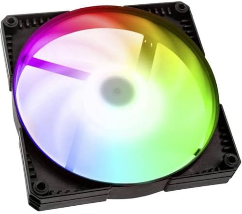 PHANTEKS SK PWM D-RGB fan - 140mm, black/white