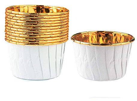 Spesh 50 Stücke Papier Backförmchen Muffinformen Einweg-Backbecher für Muffinform Bronnie Cupcake