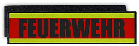 Copytec Patch Feuerwehr Schweiz Rückenpatch Aufnäher Zürich Schutz Rettung 28x7cm#37250