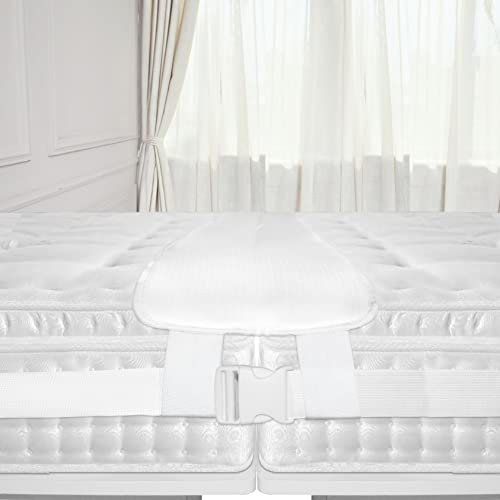 AWKAQUN Unisci materassi, Ponte per Due Materassi Singoli 200x20cm, Connettore Materasso in Spugna, Bed Bridge, Bed Connector Strap