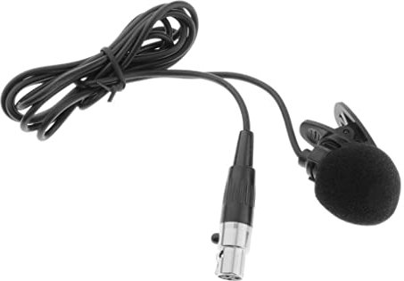 Harilla Mini XLR 3 Pin Lapel Metal Tie Clip for PC Transmitter