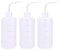 UPTATSUPPLY Set de 3 Flacons de tatouage bouteilles de lavage extrudées pratique savon vert fournitures accessoires de tatouage de lavage (500 ml Blanc)