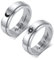 Sonne und Mond Paar Ringe - Spinner Design Personalisierte Name Datum Edelstahl Matching Paar Ring Versprechen Verlobung Hochzeit Bands für sie und ihn Geschenk für Ehemann Frau Freund Freundin