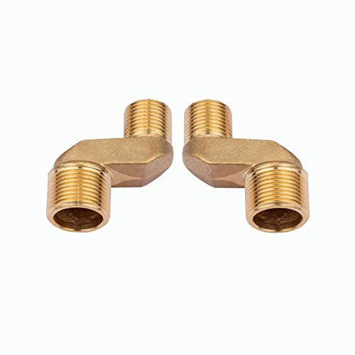 BiaoTeng Adaptateur Robinet Baignoire,Bras Pivotant RéGlable,Raccord Laiton 3/4 1/2,Raccord Excentré 1/2 3/4,Raccord Chrome 3/4 1/2,doré B