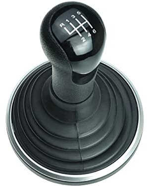Newtown2700-parts Schaltknauf Schaltmanschette kompatibel für Ford Fiesta MK5 Fusion Transit 6 Gang