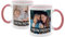 PhotoFancy® - Fototasse beidseitig Bedruckt - Personalisierte Tasse mit eigenen Fotos selbst gestalten - Rosa