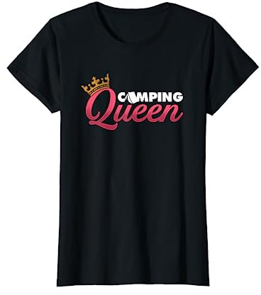 Camping Queen | Natur im Freien | Camper Frauen T-Shirt