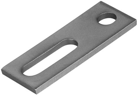 Avoltik M10 Edelstahl Platte für Stockschrauben I 10 Stück Adapterplatte zur sicheren Solarpanel Befestigung I witterungs- und rostbeständiges Edelstahl Blech für Photovoltaik Anlagen