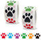 2 Rolle/1000 Stücke Hunde Pfoten Druck Aufkleber Bärentatze Etiketten Aufkleber Welpenpfoten Aufkleber Pet Gift Sticker Für Kinder Party Dekoration Umschlagsiegel Tiermodellierung Wandtattoo (Bunt)