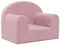 vidaXL Kindersofa, Sofa Abnehmbarer Bezug, Gepolstert Kindersessel Sitzkissen, Spielsofa Kindercouch Kindermöbel, Rosa Weich Plüsch