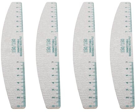 Nail Files, 150/150 Grit Nail Files Set DIY Professional Polishing for Manicure