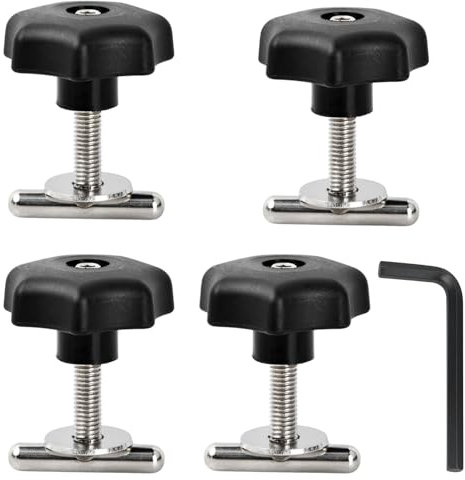 Schrauben zur Ladungssicherung auf der Schiene für T5 T6, Schrauben für Multiflex Board, Zurrschrauben zur Sicherung der Ladung, Befestigungsschrauben für T5 T6 Multiflexboard Verriegelungsschiene