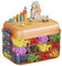 Toys Storage Organizer Bins for Lego (Orange, 3-Layer)