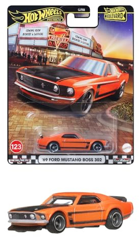 Hot Wheels '69 Ford Mustang Boss 302 JBL20 Boulevard Fahrzeug