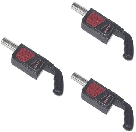BESTonZON 3pcs Portable Handheld Electric Bbq Fan Manual Hand Press Blower for Starting for Outdoor Camping and Picnics Battery Not Included