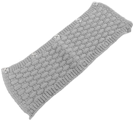 Generic Kopfhörer -Stirnbandschutz für MDR V600 und HD598, Elastische Stirnbandabdeckung für HD280 Pro, Snug Fit für Verschiedene Kopfhörermodelle, Hergestellt aus Baumwollgewebe (Gray)