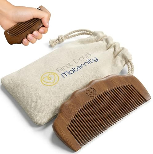 First Days Maternity Birth Buddy Comb Drug Free Labour Pain Relief | Fits in your palm for hands-on pressure during contractions. A must-have hospital bag essential and thoughtful new mum gift.
