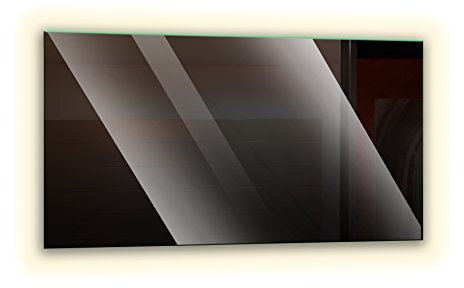 Ramix Beleuchteter Spiegel, Wandspiegel, Spiegel im Badezimmer - rundherum beleuchtet, Design LED Spiegel für Badezimmer, Farbe: Weiß - Neutralweiß, Größe: Breite 90 cm x Höhe 60 cm