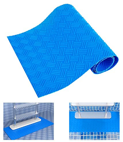 DECOHS Tappetino antiscivolo per piscina, 22,9 x 89,9 cm, tappetino di sicurezza per piscina e scale, misura media