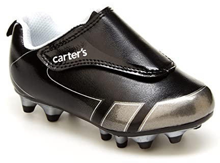 Carter's Fica, Tacos Deportivos niños Unisex, Negro, 7 Toddler