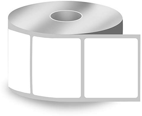 BETCKEY - 57mm x 51mm(2,25 in x 2 in) Perforierte Barcode/Adresse Thermoetiketten Kompatibel mit Zebra und weiteren Druckern [1 Rolle/700 Etiketten]