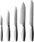 Boska set de couteaux de cuisine Copenhagen 5 pcs, couteaux, acier inoxydable, argenté 357685