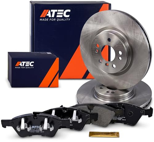 ATEC Germany Bremsenset Vorderachse inkl. Bremsscheiben Ø 330 mm Belüftet + | Kompatibel mit: MERCEDES-BENZ M-CLASS, R-CLASS