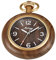 Tiong Holz-Taschenuhr mit 37 cm Langer Kette, handgefertigte Uhren, römisches, digitales Zifferblatt, Quarz, Holz-Taschenuhr für Damen und Herren, Uk-pwr-wood105…