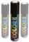 Haarspray weiß - Sparpack: 3 Dosen zu je 100ml. Dreier Bundle Colorspray für Karneval, Fasching, Halloween und Party
