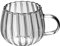 UPKOCH Tazza A Forma Di Zucca Tazza Di Caffè Di Vetro Chiaro Di Halloween Tazza Carino Tè Acqua Potabile Tazza Per Succo Di Cereali Yogurt Tè Bevanda Avena Fiocchi Di Farina D'avena