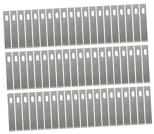EXCEART 50 Stück Schnitzmesser Klinge Xacto-klingen Hobbymesser Ersatz-hobbyklinge Klinge Klinge Cuttermesser Austausch Der Utility-blades X-acto Messer Messerklinge 60# Stahl Schneiden